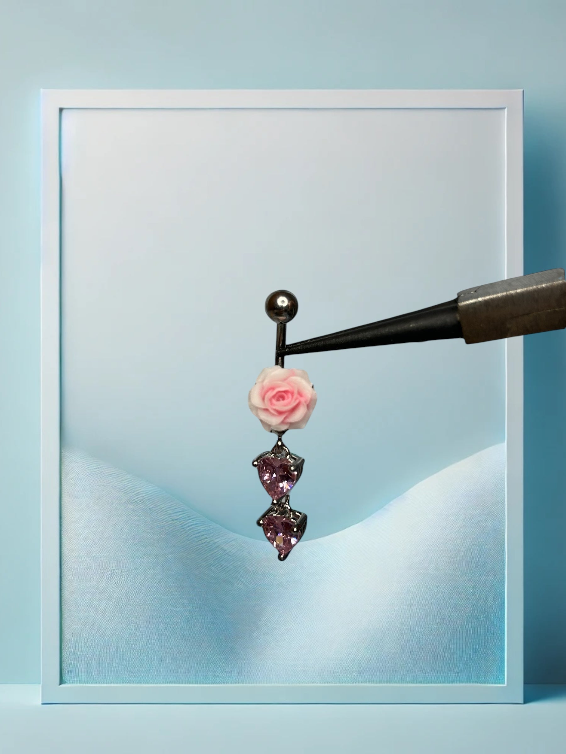 Lovely Rose Bauchpiercing Titan