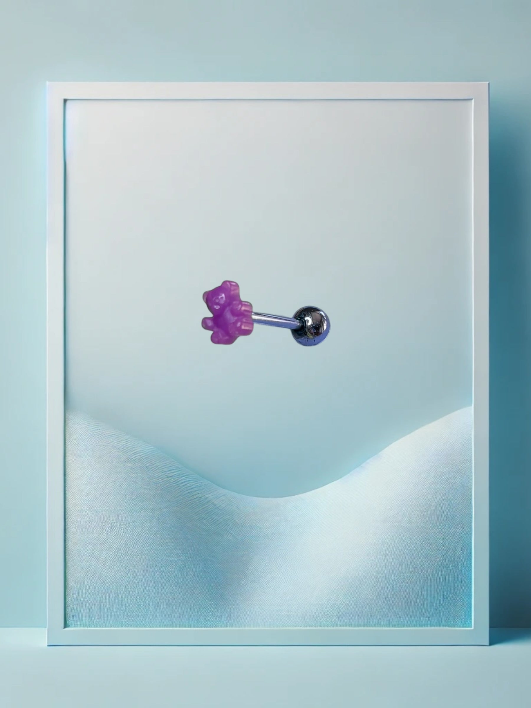 Sweet Bear Zungenpiercing
