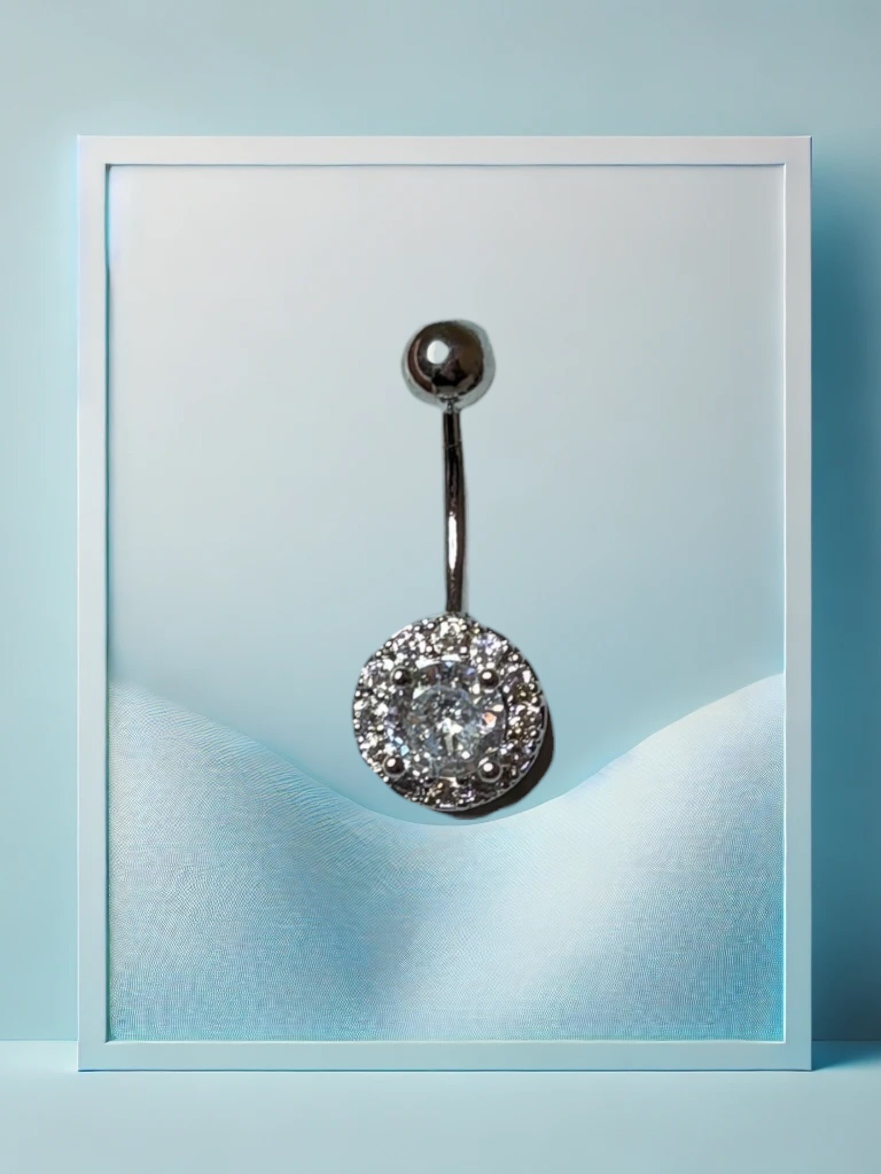 Sparkle Drop Bauchpiercing