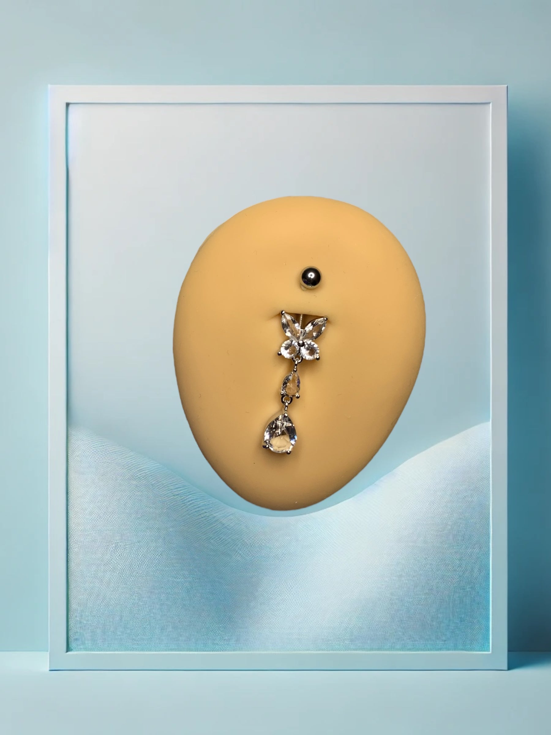Yasmin Bauchpiercing Silber - IcyBelly