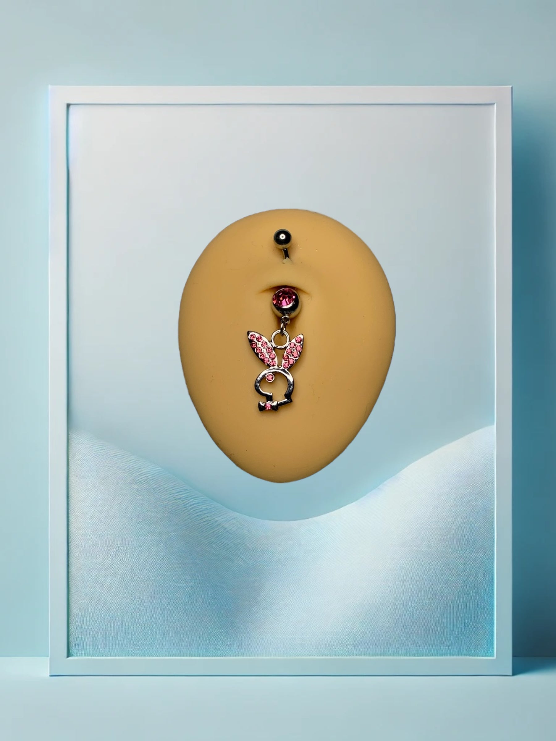 Baddy Bunny Bauchpiercing Pink - IcyBelly