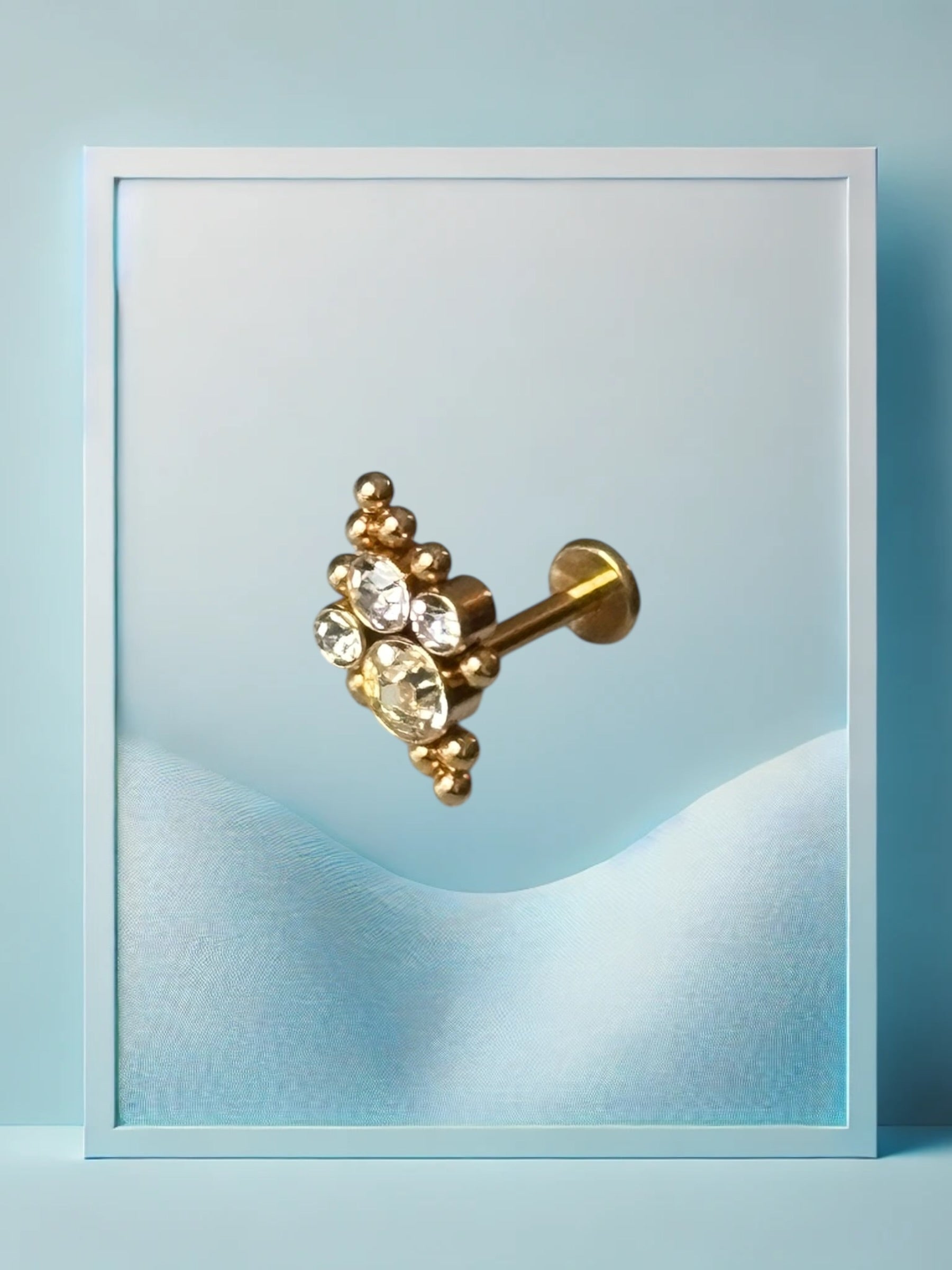 Golden Cluster Helix - IcyBelly