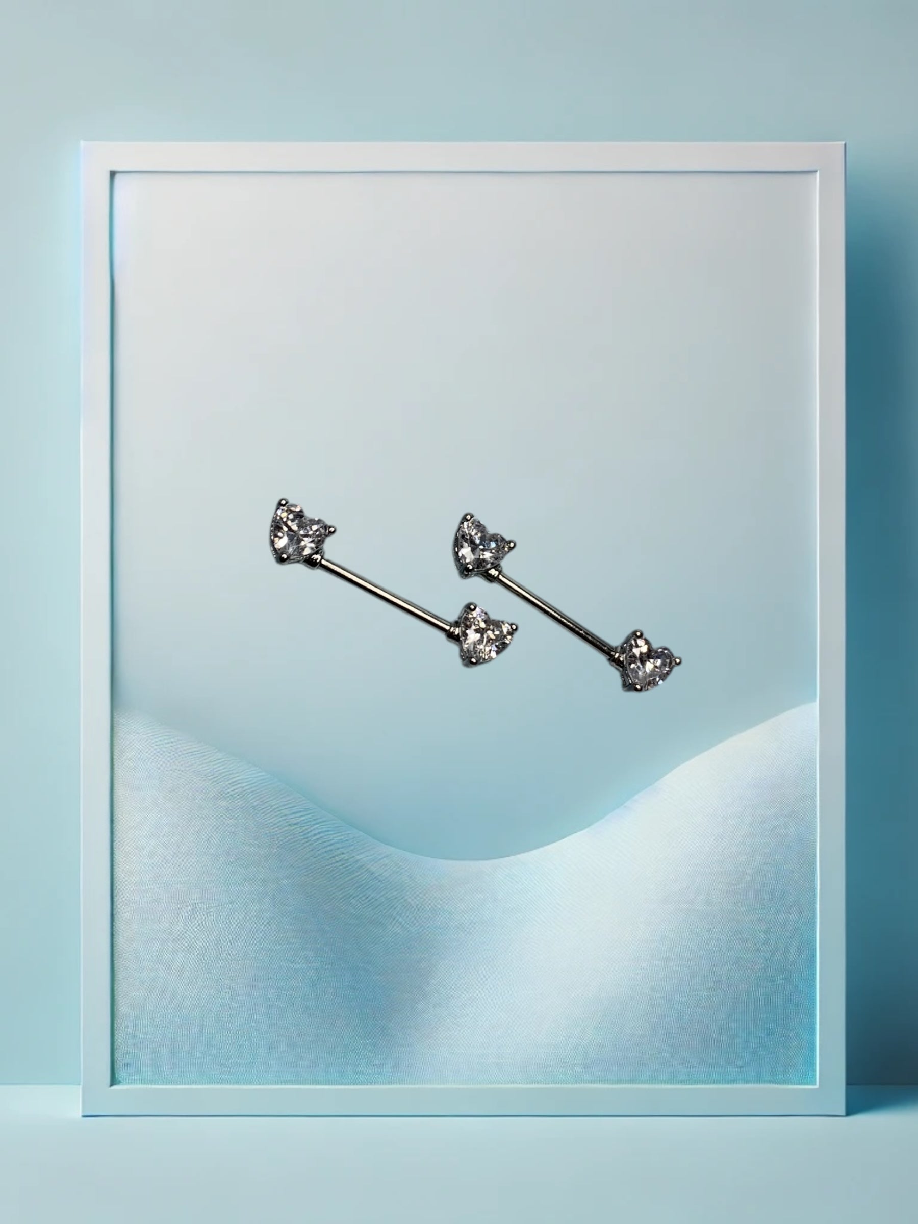 Baby Heart Nippelpiercing Titan - IcyBelly