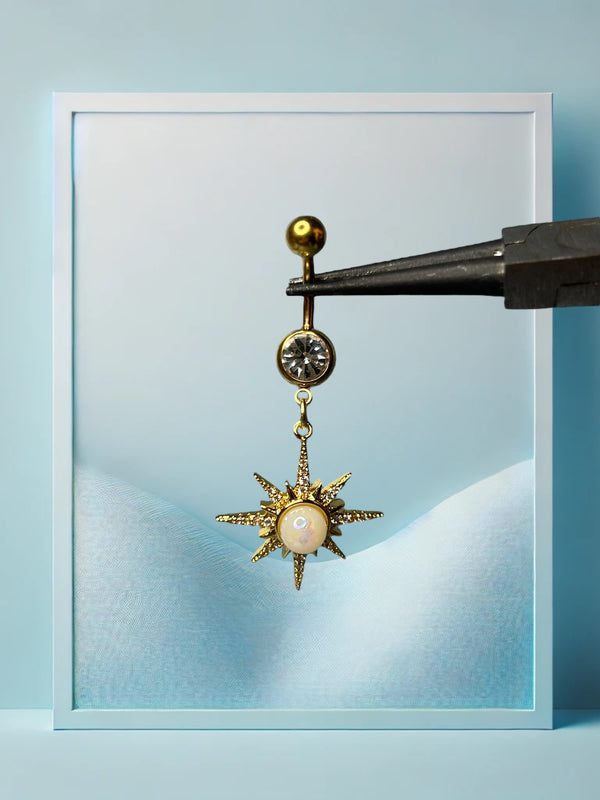 Golden Sun Bauchpiercing