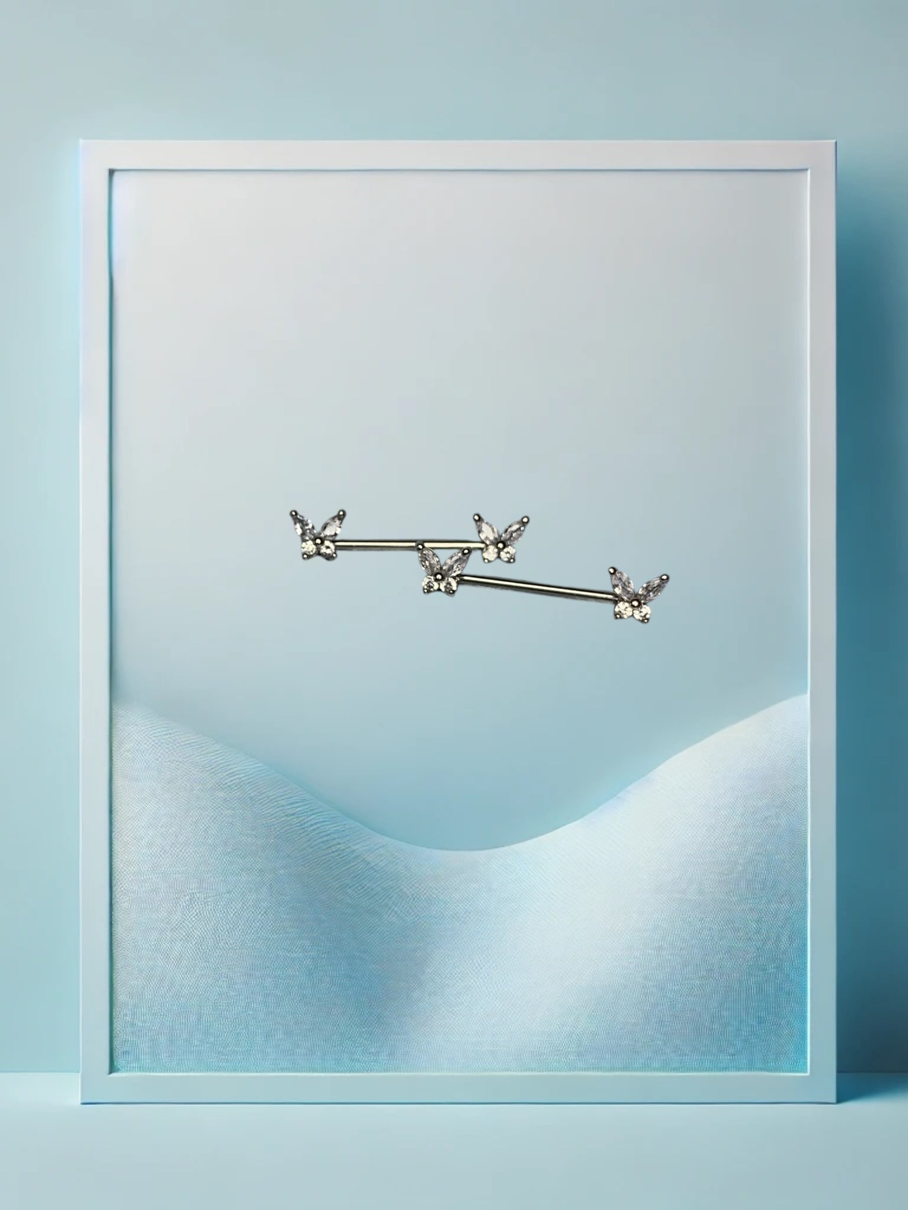 Baby Butterfly Nippelpiercing - IcyBelly
