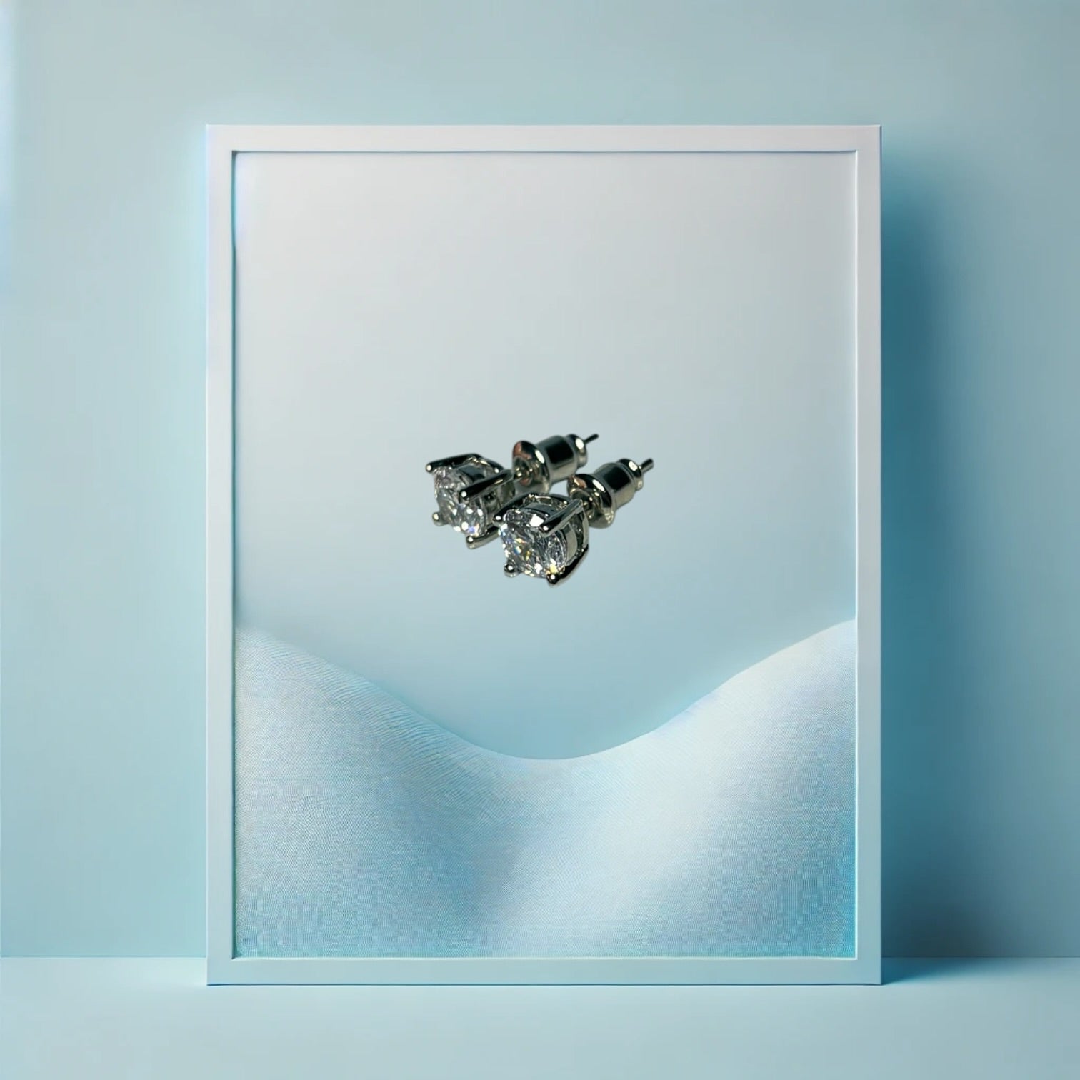 White Diamond Ohrringe