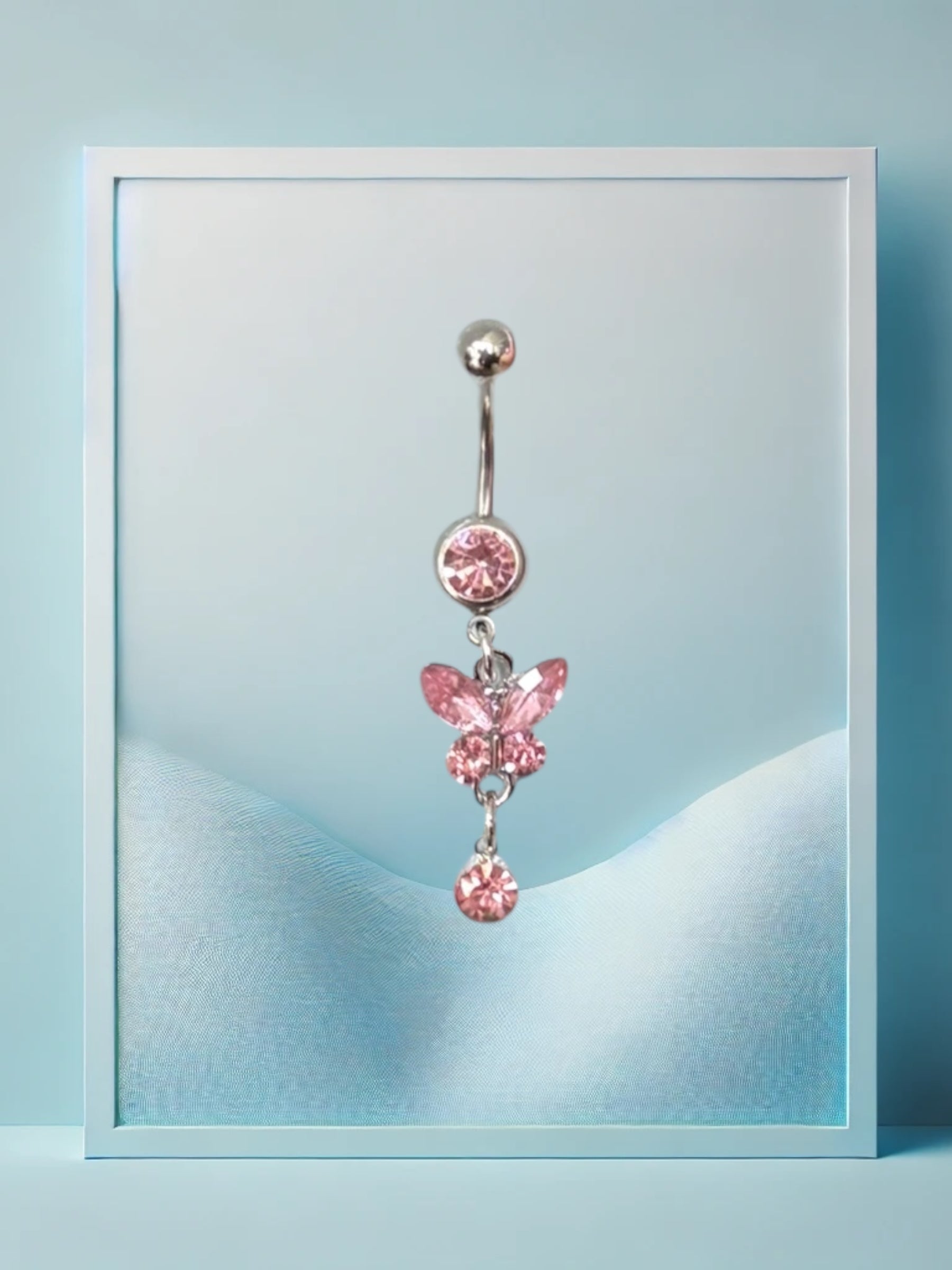 Shadow Blossom Bauchpiercing 12mm