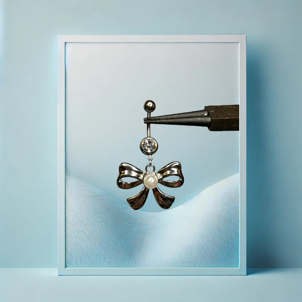 Luxury Bow Bauchpiercing