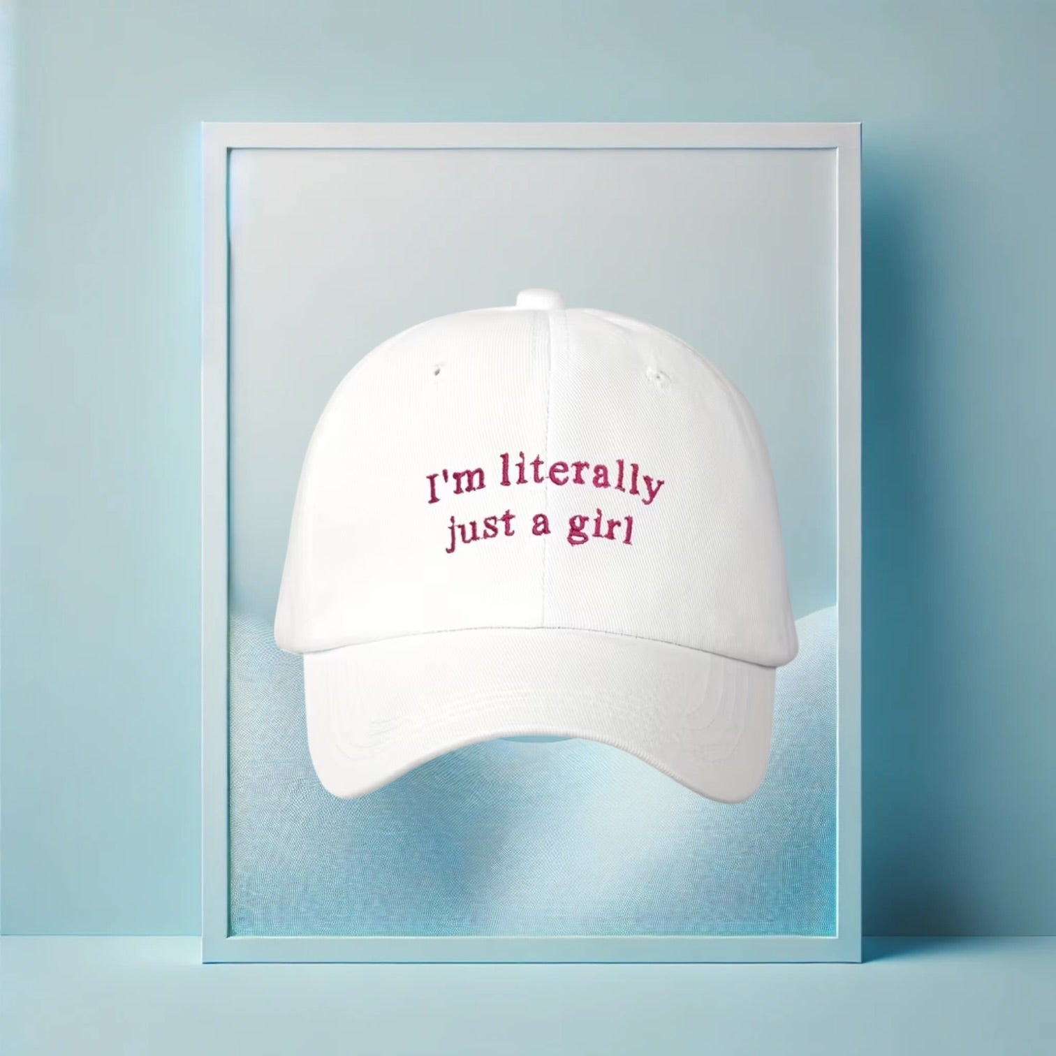 Just A Girl Cap - IcyBelly