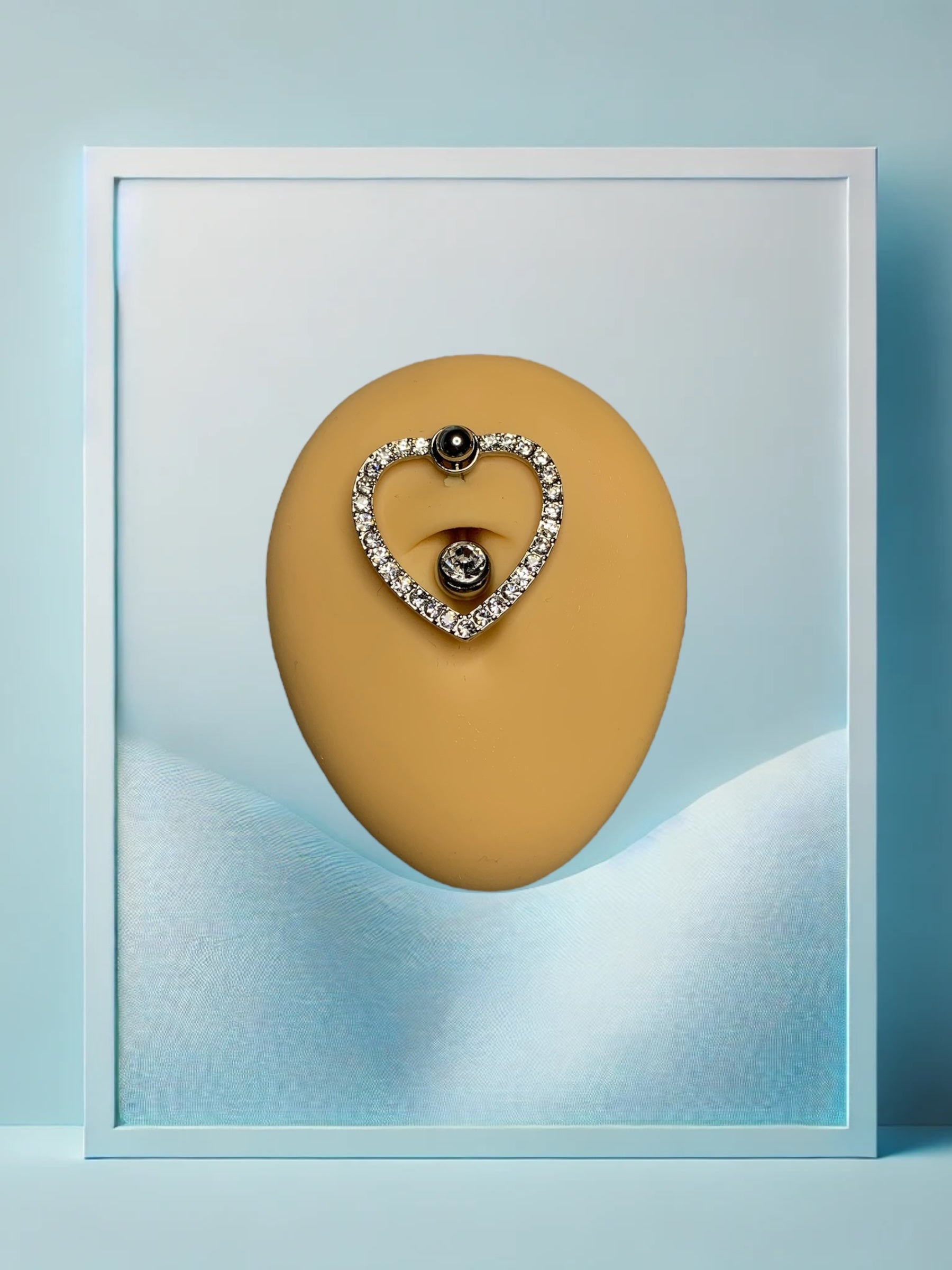 Circle my Love Bauchpiercing Silber - IcyBelly