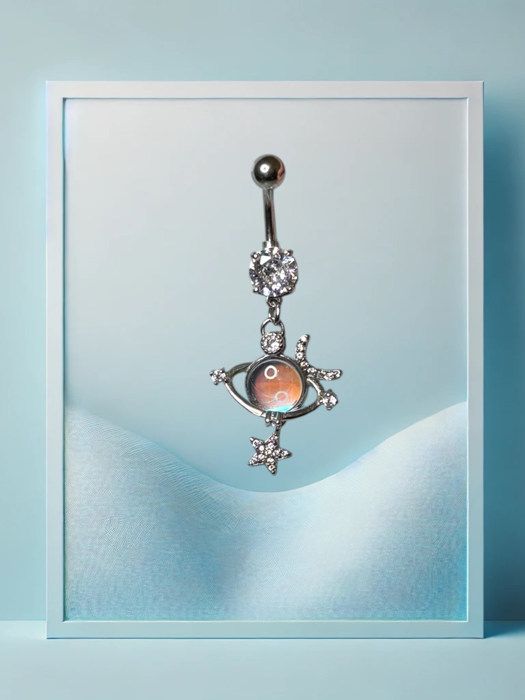 Pink Galaxy Bauchpiercing - IcyBelly