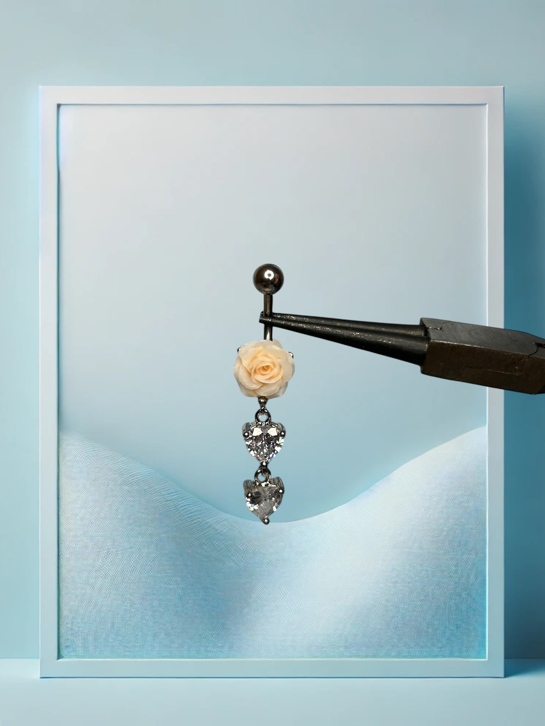 Lovely Rose Bauchpiercing Titan