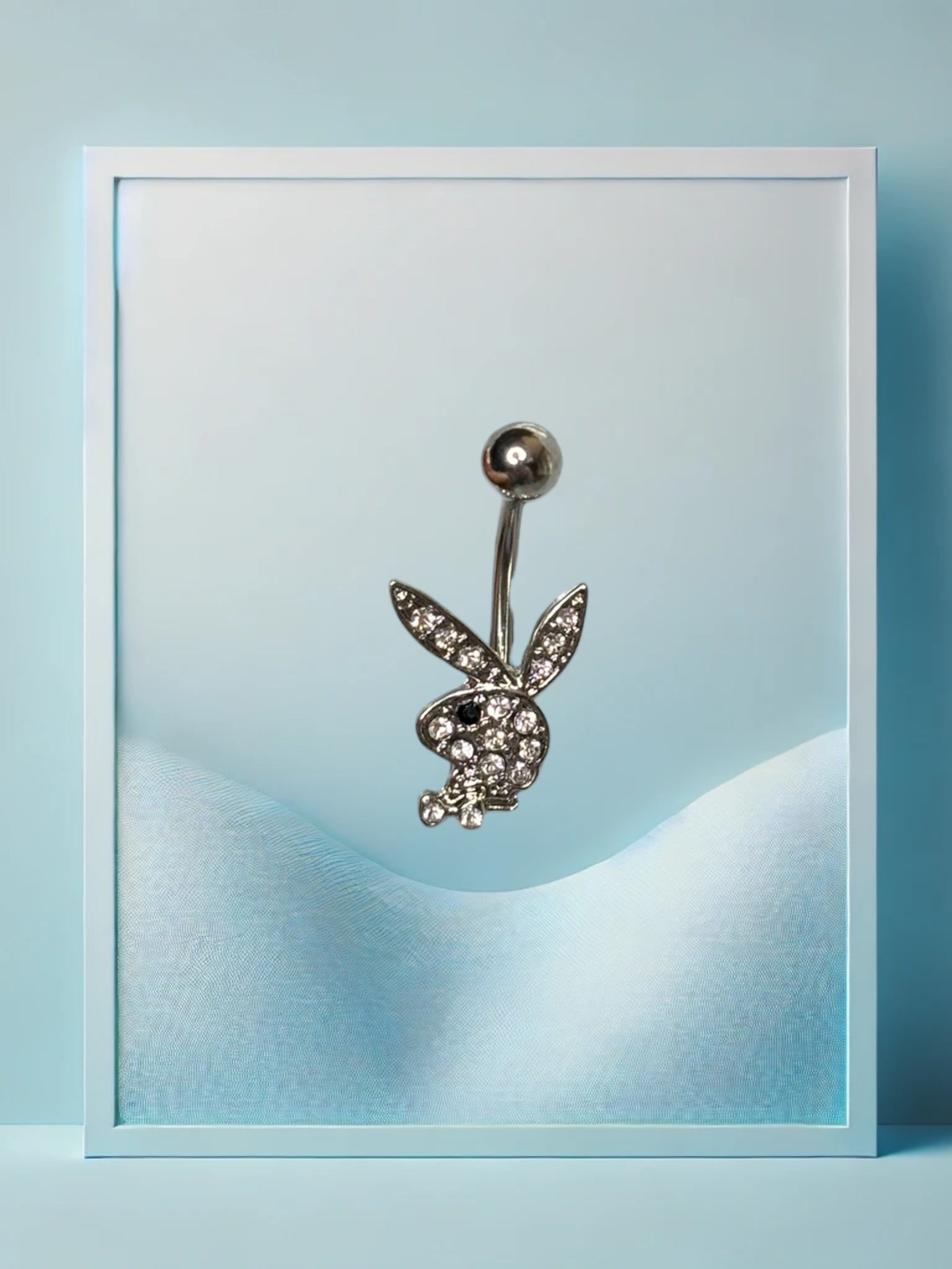 Icy Bunny Bauchpiercing
