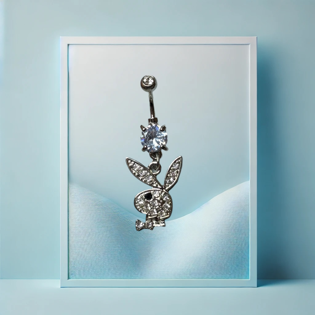 Be my Bunny Bauchpiercing Titan