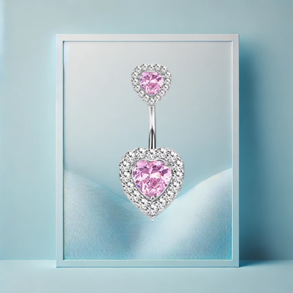 Double Love Bauchpiercing - IcyBelly