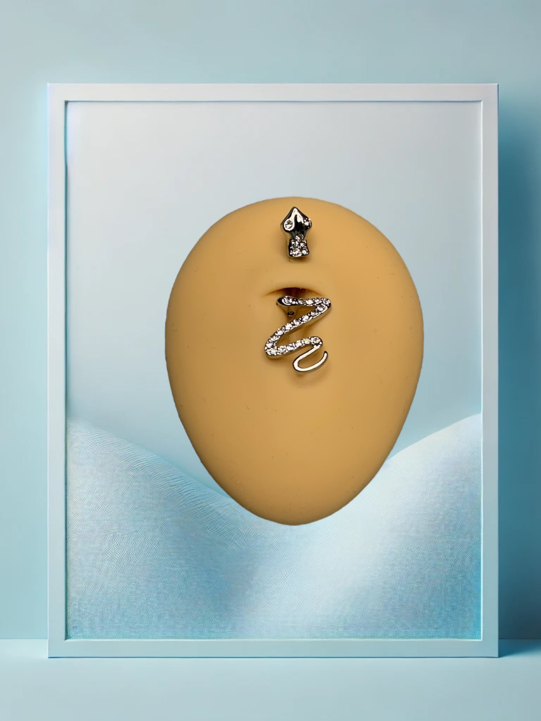 Sparkle Snake Bauchpiercing - IcyBelly