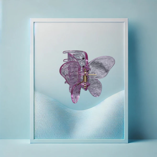 Butterfly Clip Pure Purple