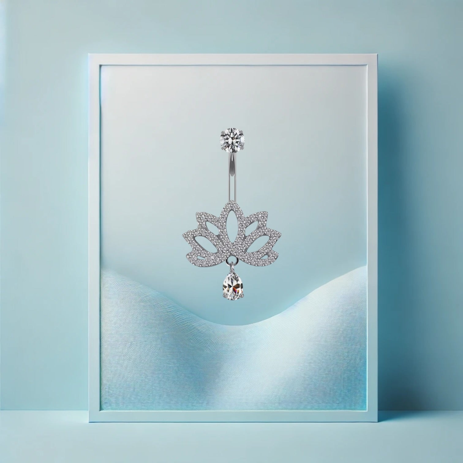 Lotus Flow Bauchpiercing