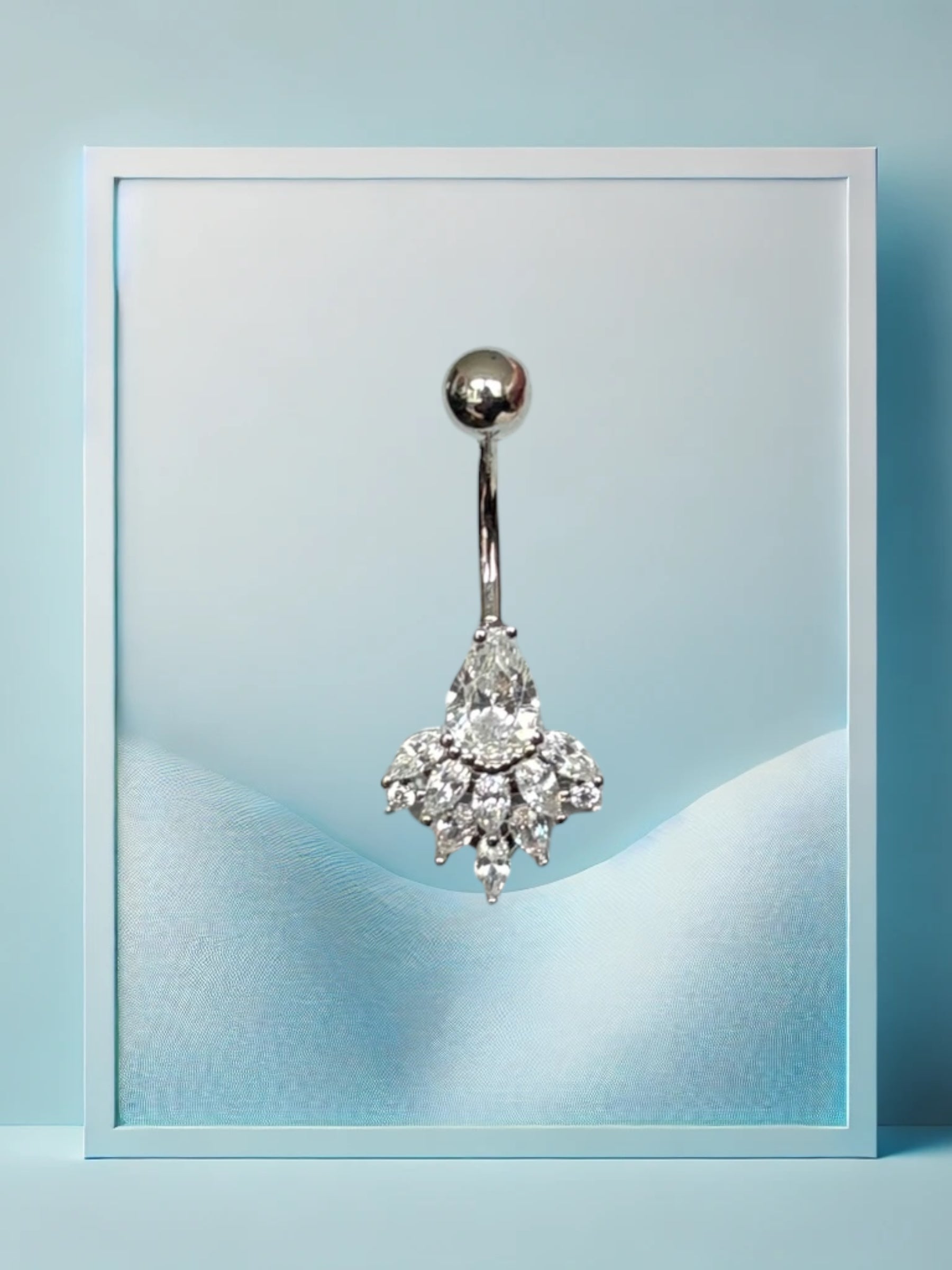 Crystal Kiss Bauchpiercing