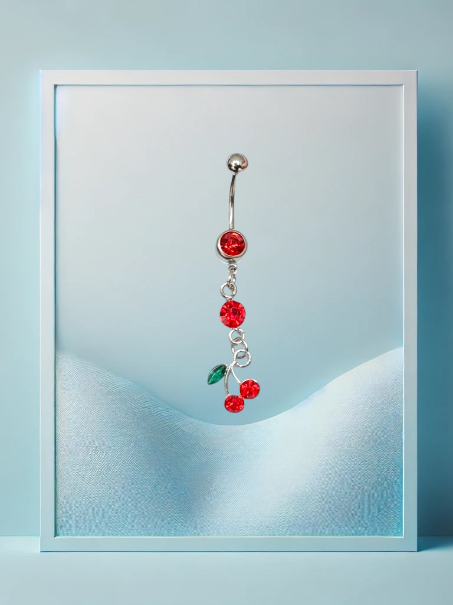 Cherry Pop Bauchpiercing 14mm - IcyBelly